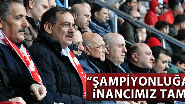 Demir, 'Şampiyonluğa inancımız tam'