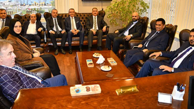 Katar heyeti Samsun TSO'da