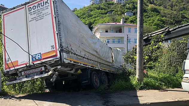  Kaza ucuz atlatıldı 