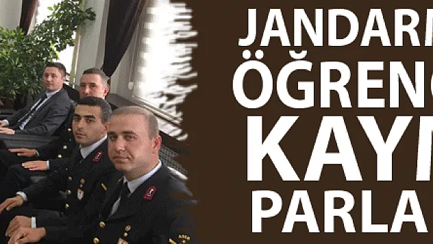 Jandarma akademisi  öğrencilerinden Kaymakam Parlak'a ziyaret