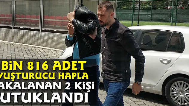 Samsun'da 4 bin 816 adet uyuşturucu hapla yakalanan 2 kişi tutuklandı