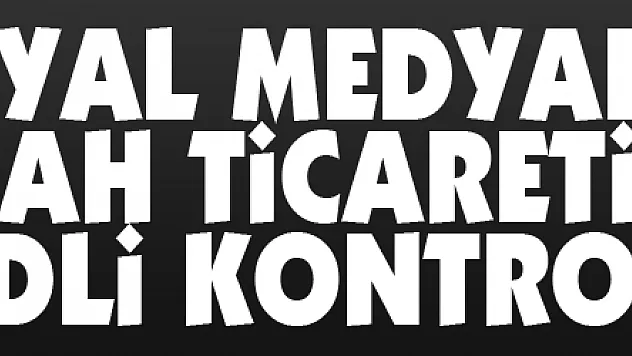 Sosyal medyadan silah ticaretine adli kontrol