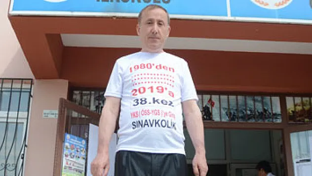 Sınavkolik 38. üniversite sınavına girdi