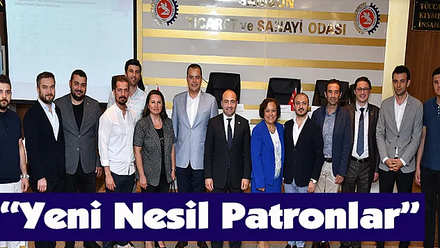 Samsun TSO genç girişimcilerden 'Yeni Nesil Patronlar' paneli