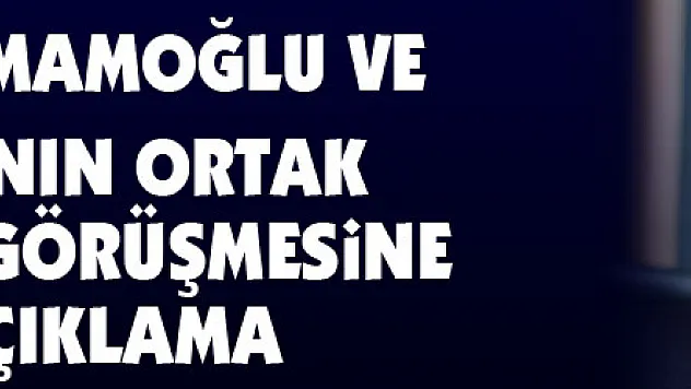 Bahçeli'den İmamoğlu ve Küçükkaya'nın ortak yayın öncesi görüşmesine ilişkin açıklama