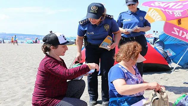Vatandaşlar boğulma vakalarına karşı bilgilendirildi 
