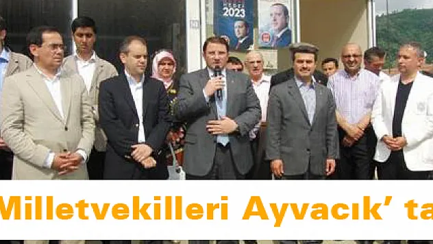 Milletvekilleri Ayvacık' ta