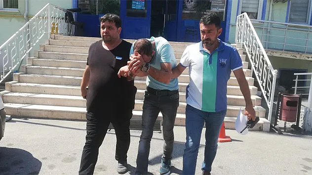 Hırsızlık şüphelisi yakayı ele verdi   
