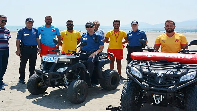 Boğulmalara karşı ATV'li önlem  