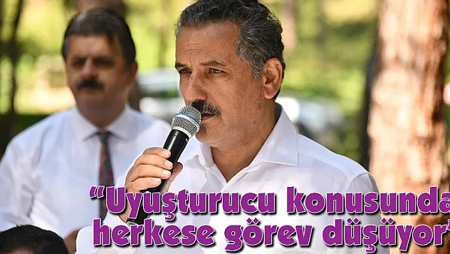 Vali Kaymak: 'Uyuşturucu konusunda herkese görev düşüyor'