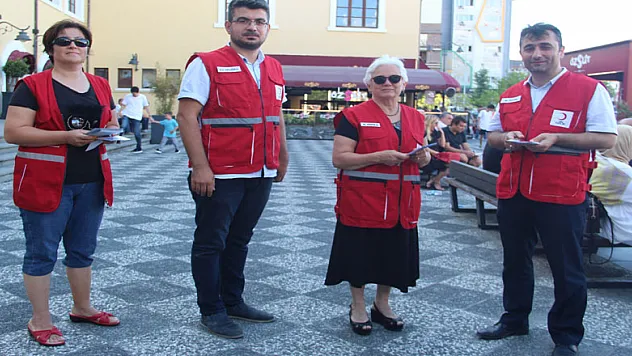 Kızılay, kurban kampanyasını vatandaşlara anlattı