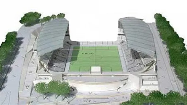 Çarşamba'da yeni stad çalışması başladı