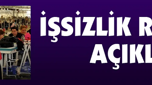 İşsizlik rakamları açıklandı !