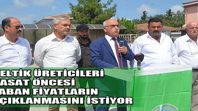 Çeltik üreticileri hasat öncesi taban fiyatların açıklanmasını istiyor  