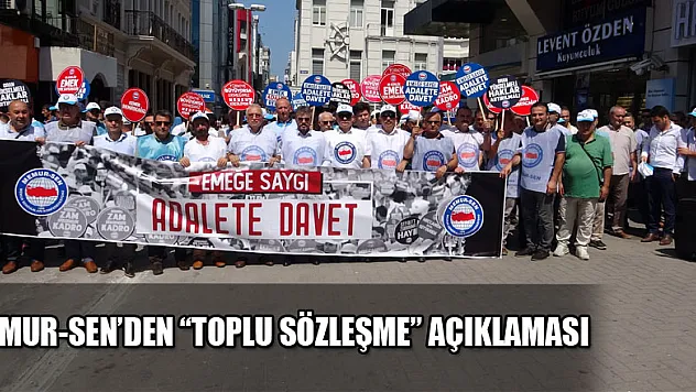 Memur-Sen'den 'toplu sözleşme' açıklaması 