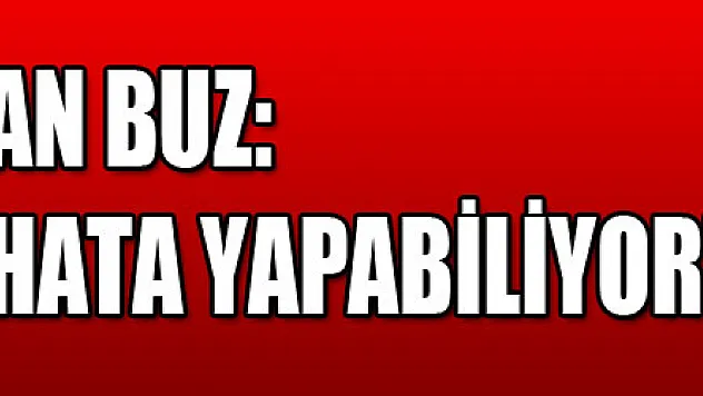 İrfan Buz: 'Hakemler de hata yapabiliyor' 