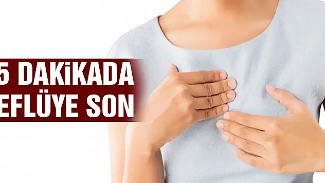 45 dakikada reflüye son