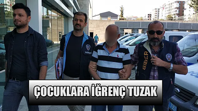 Sosyal medyada çocukları porno tuzağına düşürmek isteyen şahıs yakalandı  