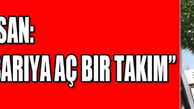 Alsan: 'Samsunspor başarıya aç bir takım' 