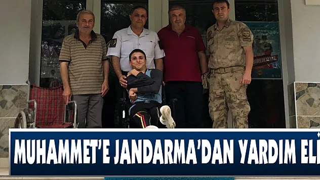 Muhammet'e Jandarma'dan yardım eli