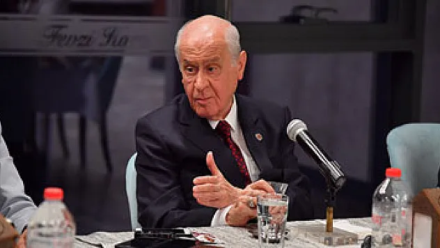 MHP Genel Başkanı Bahçeli'den açıklamalar