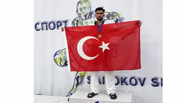 Melih Yılmaz Balkan şampiyonu oldu