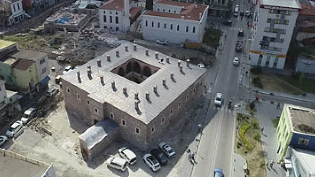 511 yıllık Taşhan'ın restorasyonu tamamlandı