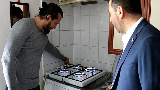 Kavak'ta ilk gaz yandı