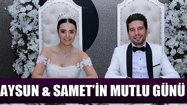 Aysun & Samet'in mutlu günü