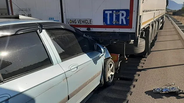 Tosya'da trafik kazası 1 yaralı