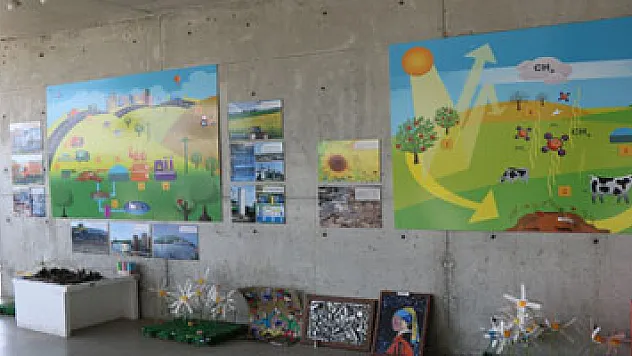 Öğrencilerin atıklardan yaptığı eserler Dönüşüm Müzesi'nde sergileniyor