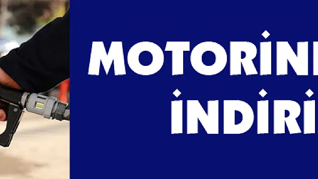 Motorine 14 kuruş indirim geldi