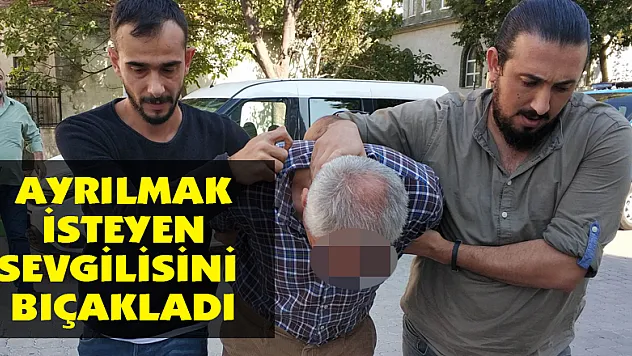 Kendisinden ayrılmak isteyen 3 çocuk annesi sevgilisini bıçakladı
