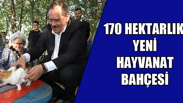Samsun'a 170 hektarlık yeni hayvanat bahçesi