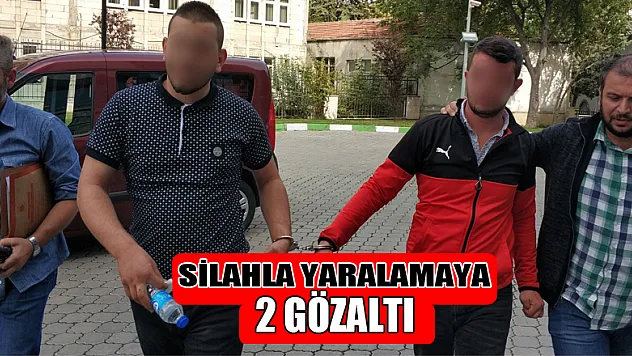Samsun'da silahla 1 kişiyi yaralayan 2 zanlı gözaltında