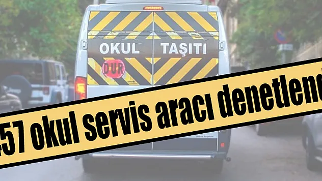 Samsun'da 457 okul servis aracı denetlendi
