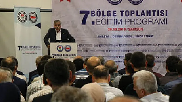 Eğitim Bir Sen 7. Bölge Toplantısı Samsun'da başladı