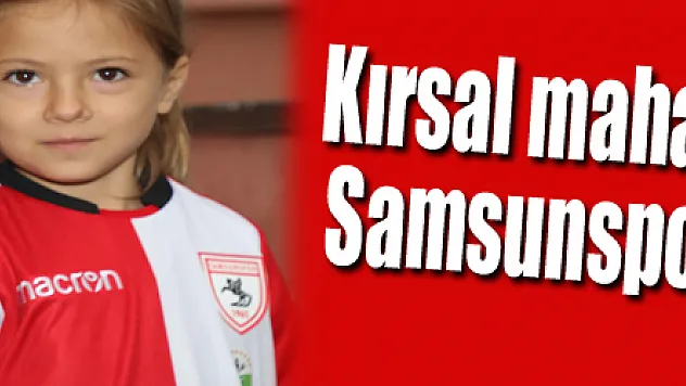 Kırsal mahalle öğrencilerine Samsunspor forması ve bilet