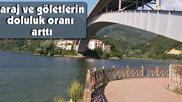 Samsun'daki baraj ve göletlerin doluluk oranı arttı