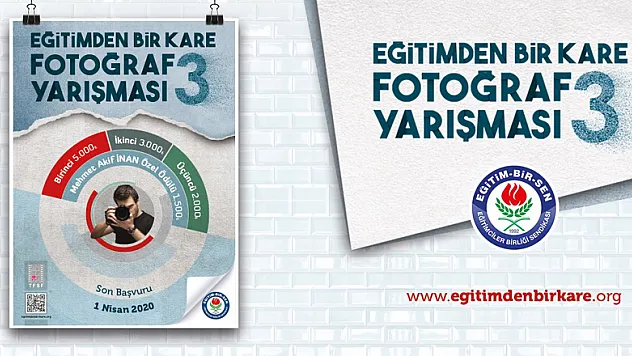 Eğitim-Bir-Sen'den 'Eğitimden Bir Kare' fotoğraf yarışması
