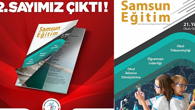 Samsun Eğitim dergisi 2. sayısı çıktı