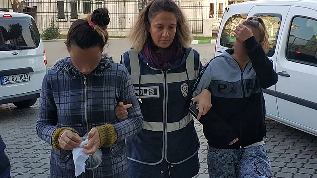 Ziynet eşyası hırsızlığı zanlısı 2 kadın yakalandı