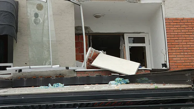 Samsun'da tüp gaz parlaması: 1 yaralı