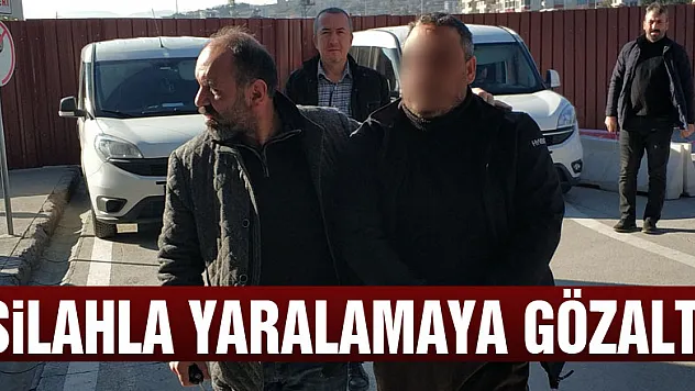 Silahla yaralamaya gözaltı