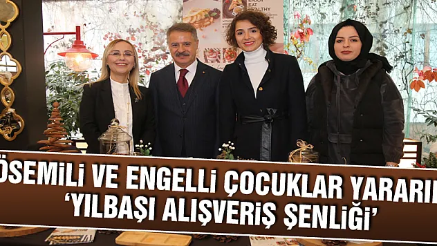 Lösemili ve engelli çocuklar yararına 'Yılbaşı Alışveriş Şenliği'