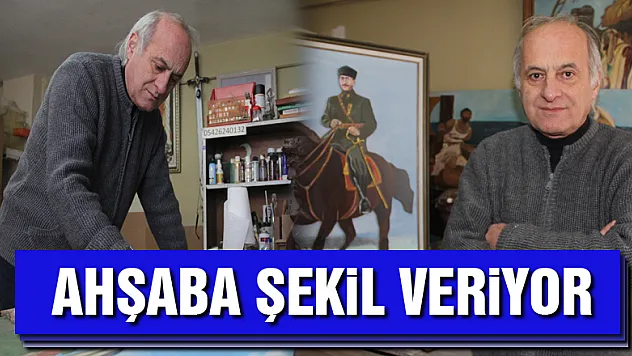 Ahşaba şekil veriyor