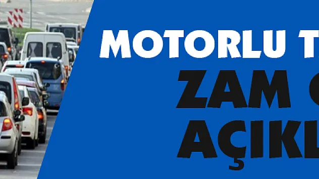 Motorlu Taşıt Vergisi zam oranı açıklandı!