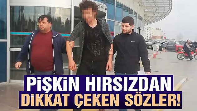 Pişkin hırsızlık zanlısı: 'Yakışıklı olmam lazım, hayranlarıma selamlar'