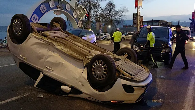 Ordu'da trafik kazası: 1'i çocuk 5 yaralı