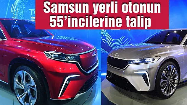 Samsun yerli otonun 55'incilerine talip